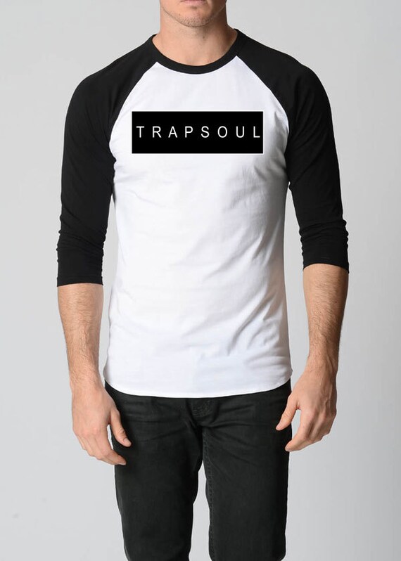 Bryson Tiller Raglan Baseball TShirt TrapSoul by GoldenHipHopWear