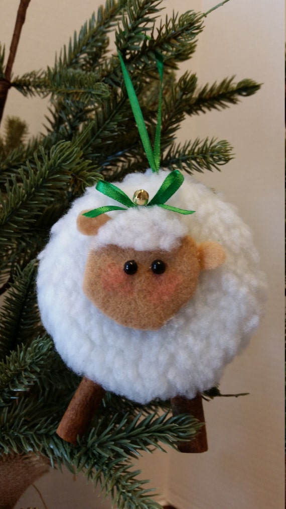 Items similar to Sheep ornament, celtic ornament, lamb ornament ...