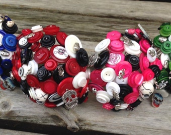 Deposit for Button Bouquet - Rockabilly Colours