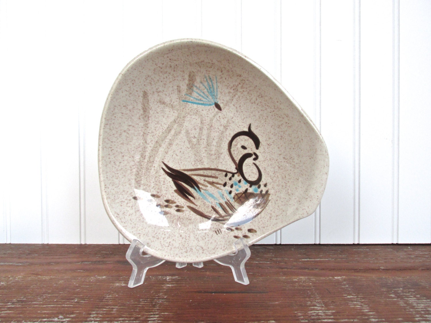 Vintage Red Wing Bob White Serving Bowl, Side Dish Haute Juice