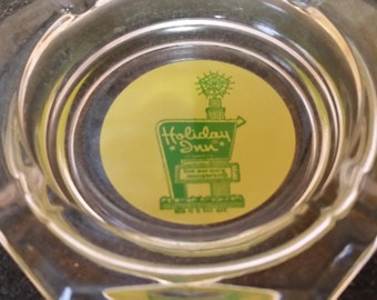 Vintage Holiday Inn Octagonal Ashtray