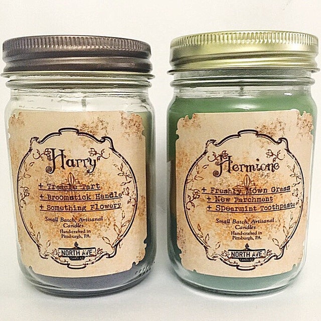 clever candles for literature lovers by NorthAveCandles on Etsy