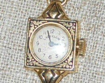 REDUCED - 14KT Lady Elgin watch and bracelet