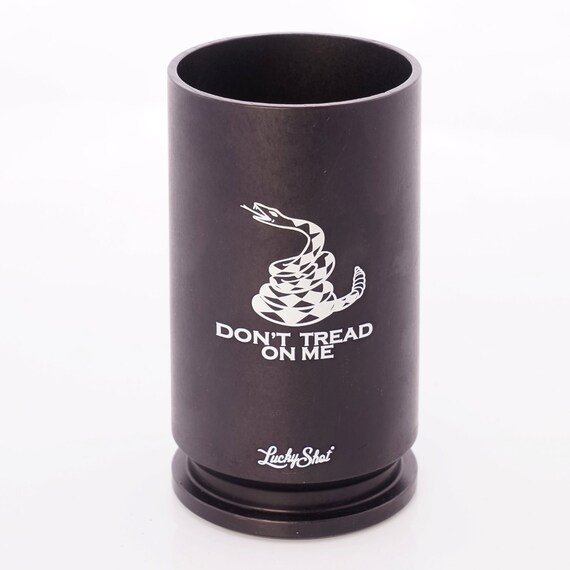 30MM Shot Glass made from A-10 Warthog Gau 8 Shell by LuckyShotUSA