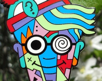 TRIPPED Out WALDO Hat PIN