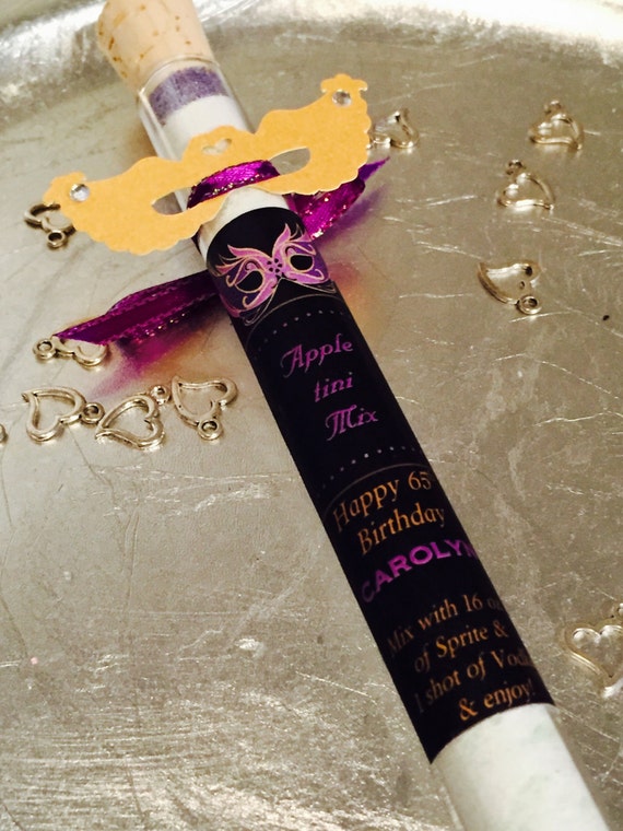 Items Similar To Masquerade Party Favors Mardi Gras Birthday Favors