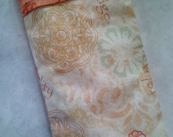 Yoga eye pillow, lavender and flax seed, aromatherapy, relaxation pillow, scented pillow, yoga accessories