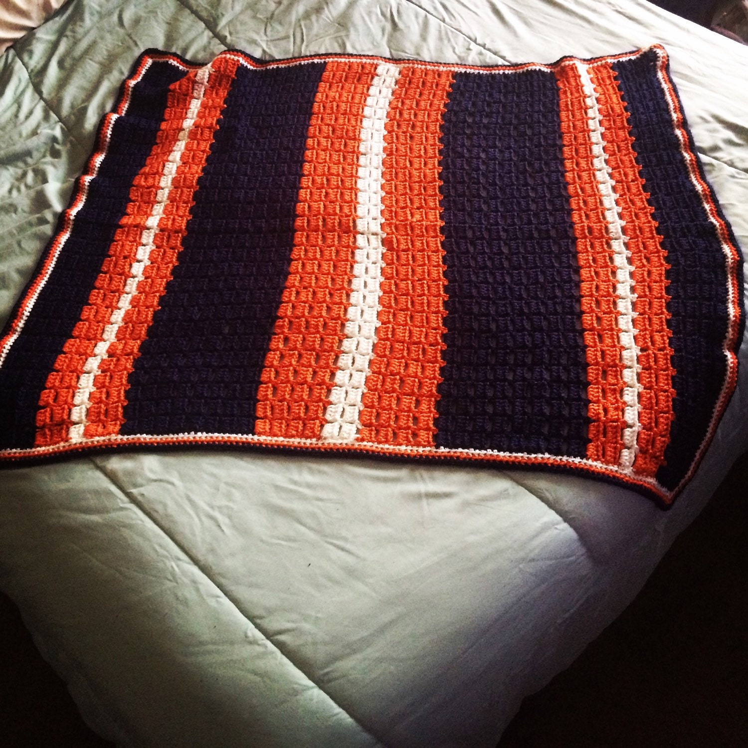 Crochet Sports Team Baby Blankets