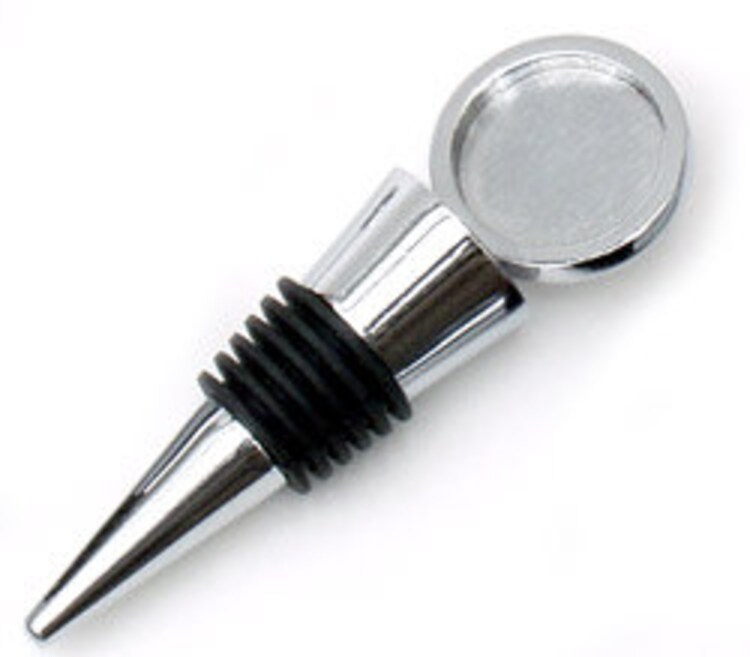 Wine Bottle Stopper BlankFused Glass by KirstenKreationz on Etsy