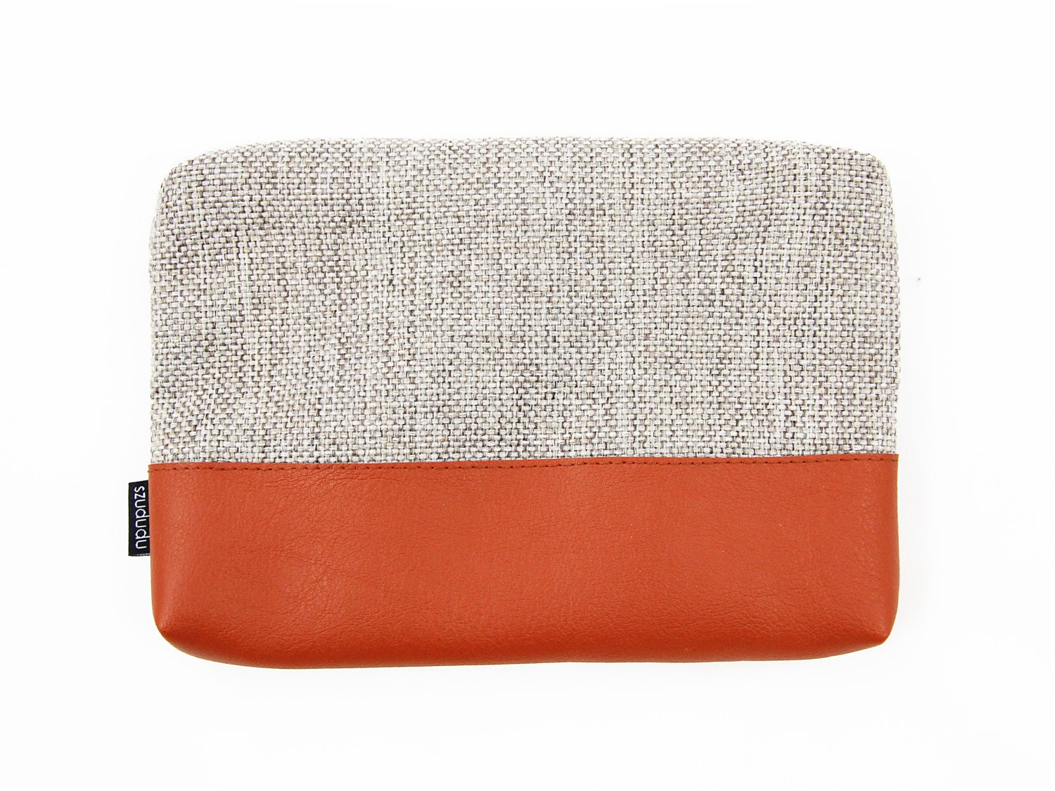 Make up bag small cosmetic bag travel gift vegan leather