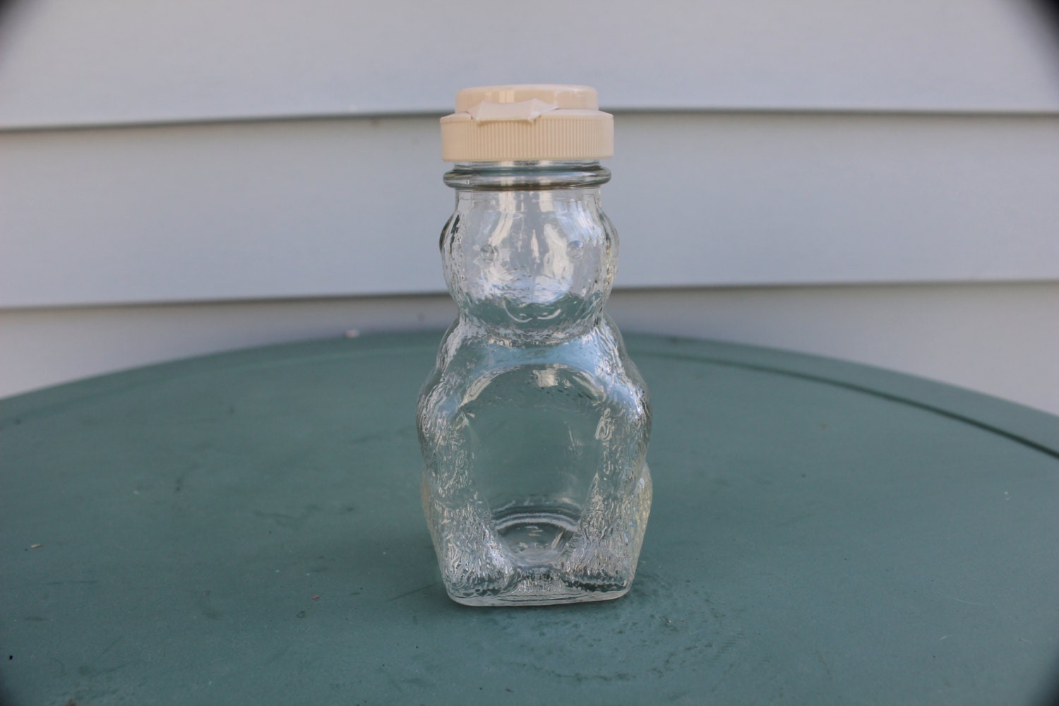 Teddy Bear Glass Cinnamon Sugar Shaker