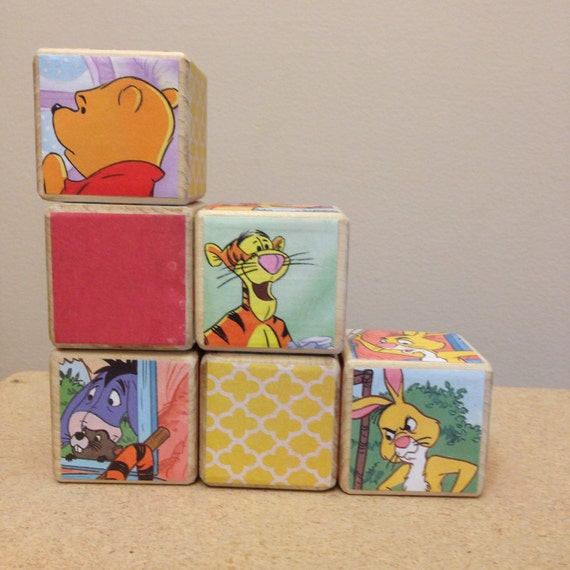 Winnie the Pooh storybook blocks