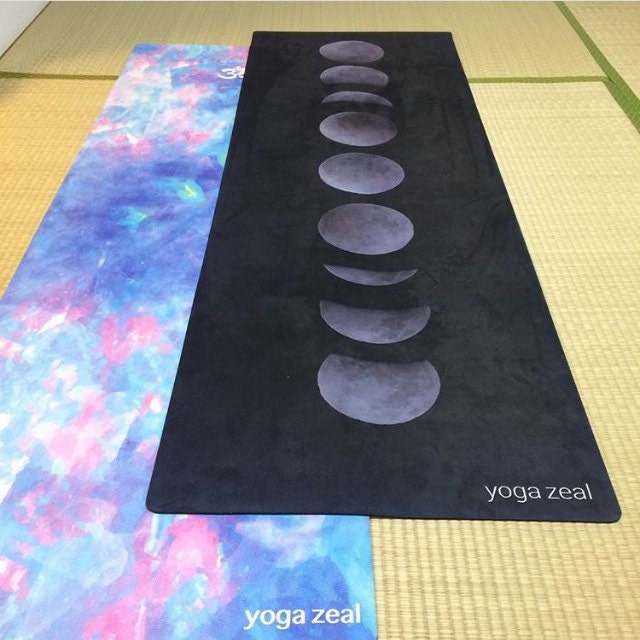 Moon Phases Yoga Mat / Christmas Gift for Her / Gift Idea