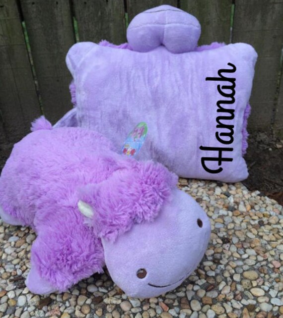 pillow pet hippo