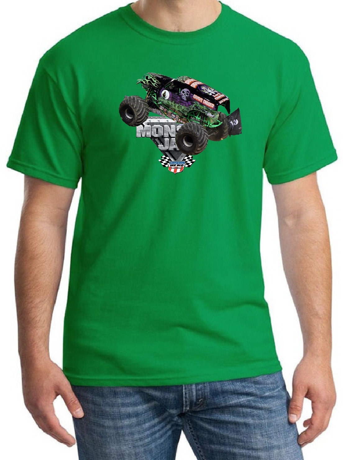 monster jam grave digger t shirt