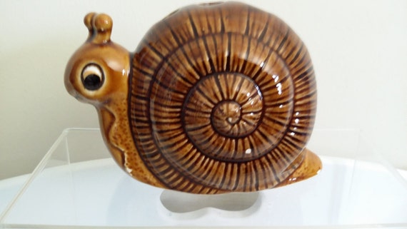 Snail decor garden decor insect ceramic snail ceramic