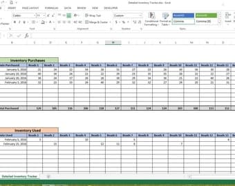 Etsy Seller Revenue & Cost Tracking Template by EddyBrands on Etsy