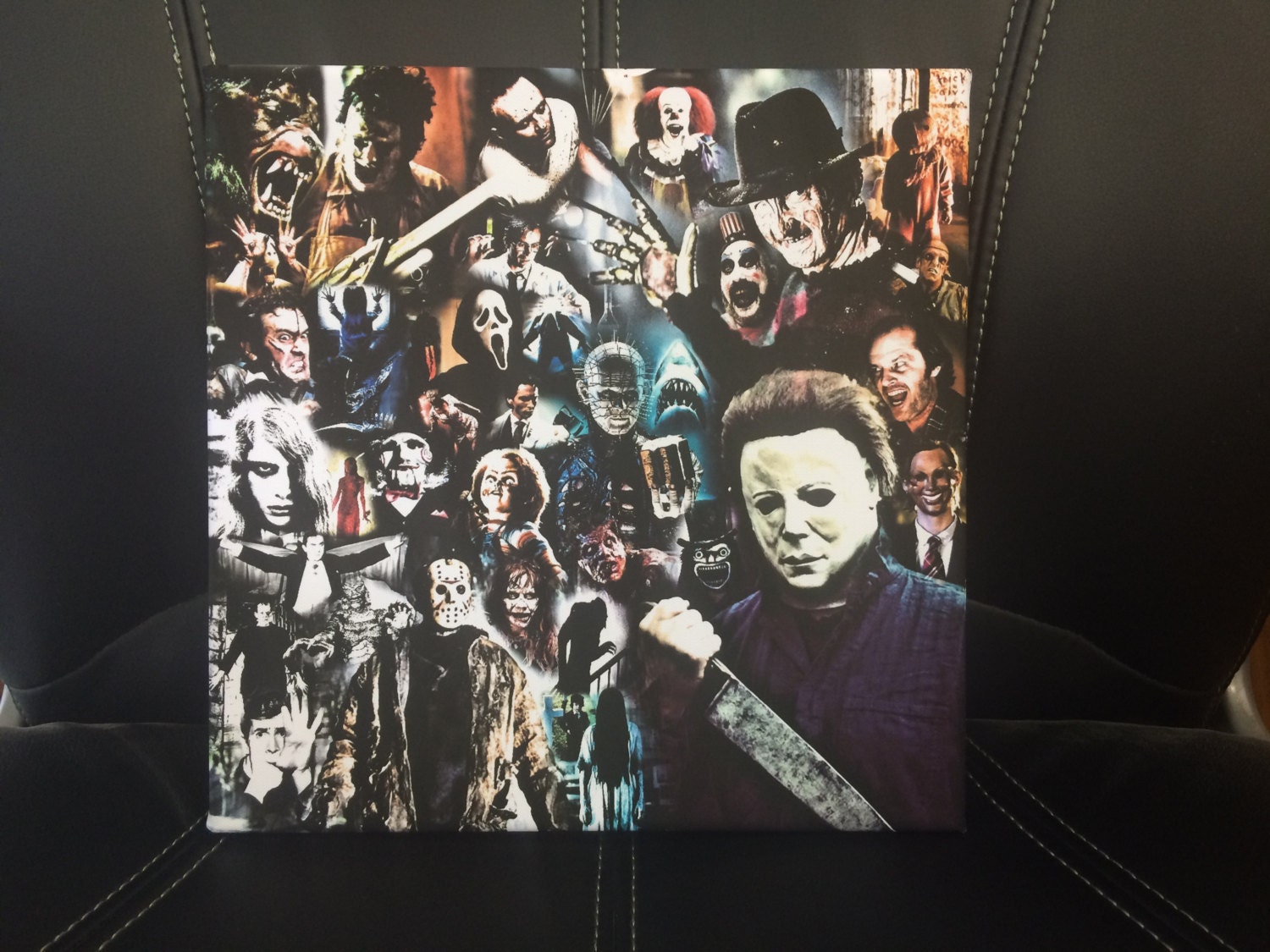 Horror Canvas Print Various Sizes Horror Legends Collage