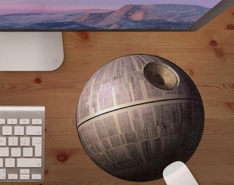 mouse pad,star wars,death star,darth vader,jedi knight,mousepads,personalized mouse pads,gifts under 20,christmas gifts,stocking stuffer