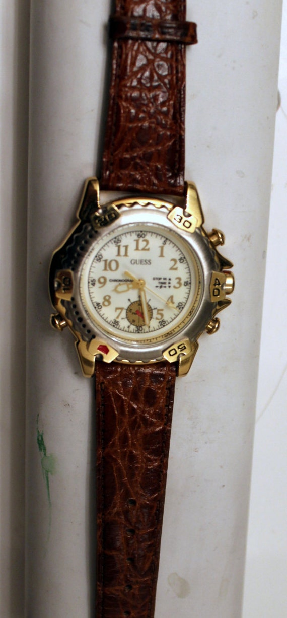 GUESS Wristwatch Men's First Guess 1994 Original by LosTNPawN