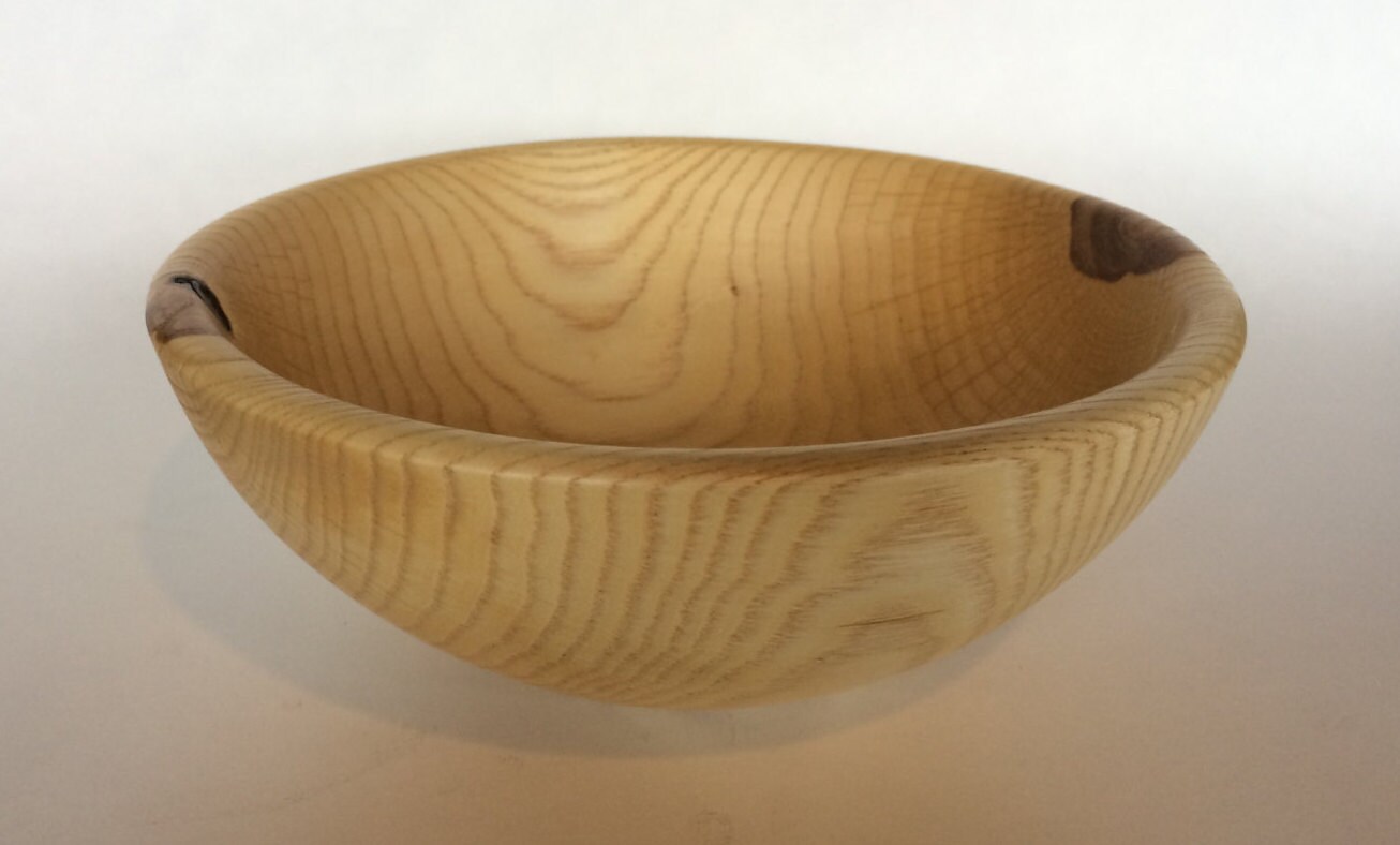 Lathe Turned Ash Bowl