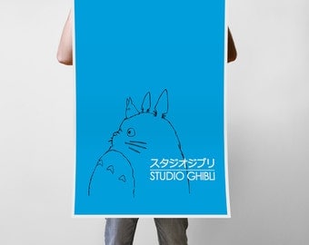 Studio Ghibli Art Print Poster - Multiple Sizes