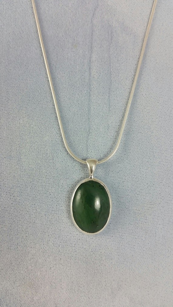 Alaska Jade Pendant