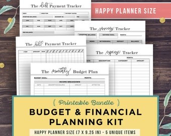 Happy planner insert | Etsy