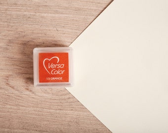 Orange - Rubber Stamp Mini Ink Pad
