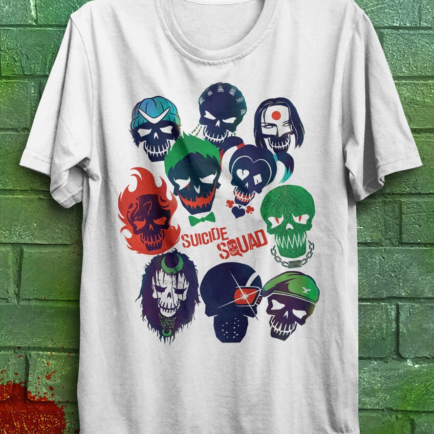 suicide squad flag tshirt