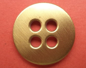 9 metal buttons gold 18 mm 21 mm (6236 6085) metal buttons button