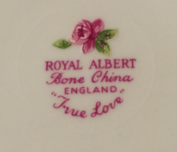 Royal Albert Bone China England Rare Vintage True Love