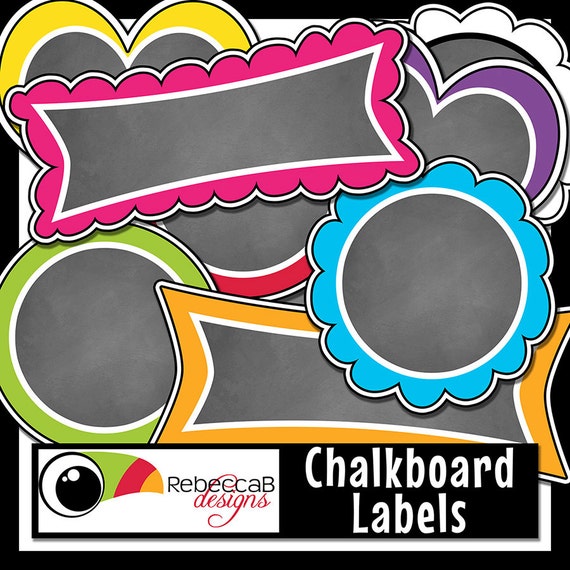 chalkboard labels clipart - photo #42