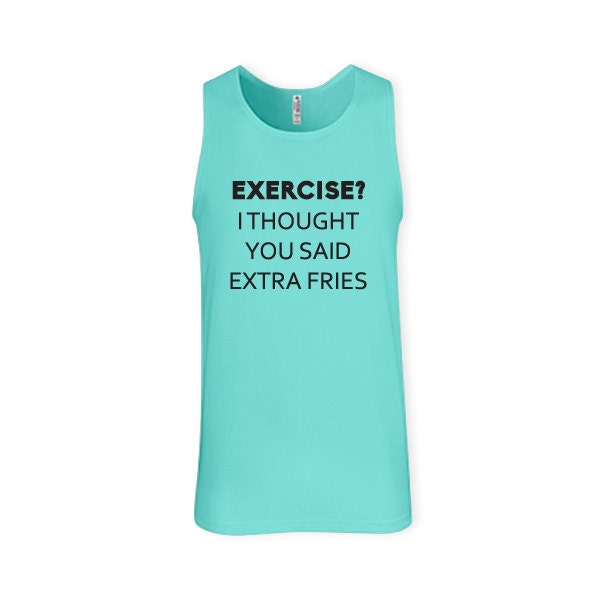 Exercise TShirt Funny TShirt Workout by