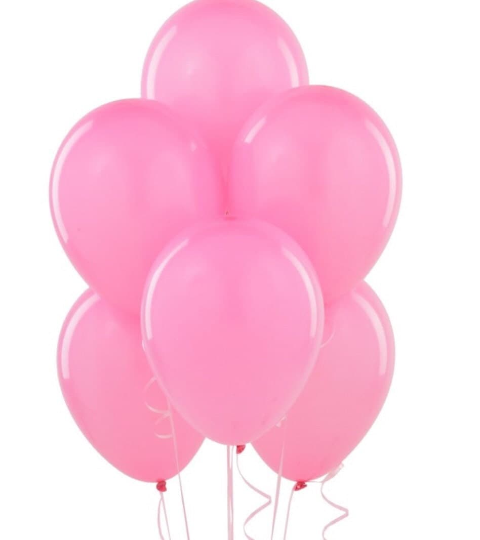 pink balloons 12 pearl helium party supplies wedding