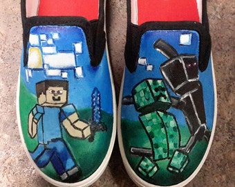 minecraft shoes – Etsy