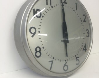1954 New York City High School Clock by Standard Clock Company