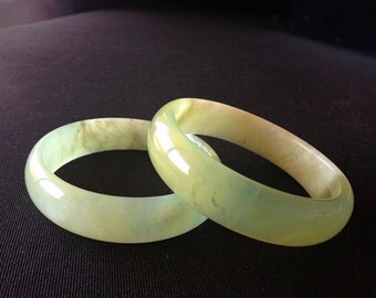 Mid year sale 30% off! Green Jade Bracelet/Jade Bangle/Jade Accessory handmade genuine green jade