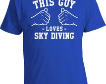 sky diving tee shirts