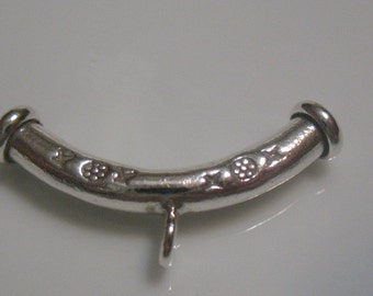 Sterling silver pendant holder-silver findings-925 silver-jewelry findings-sterling silver jewelry supplies