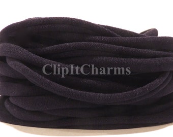 Wholesale .39+Black Stretch Nylon Chokers...Use for bottle cap jewelry,pendants,charms, headbands/doubles as a bracelet or anklet....