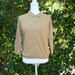 50s 60s Cashmere Sweater Size Medium Large Ballantyne Cardigan