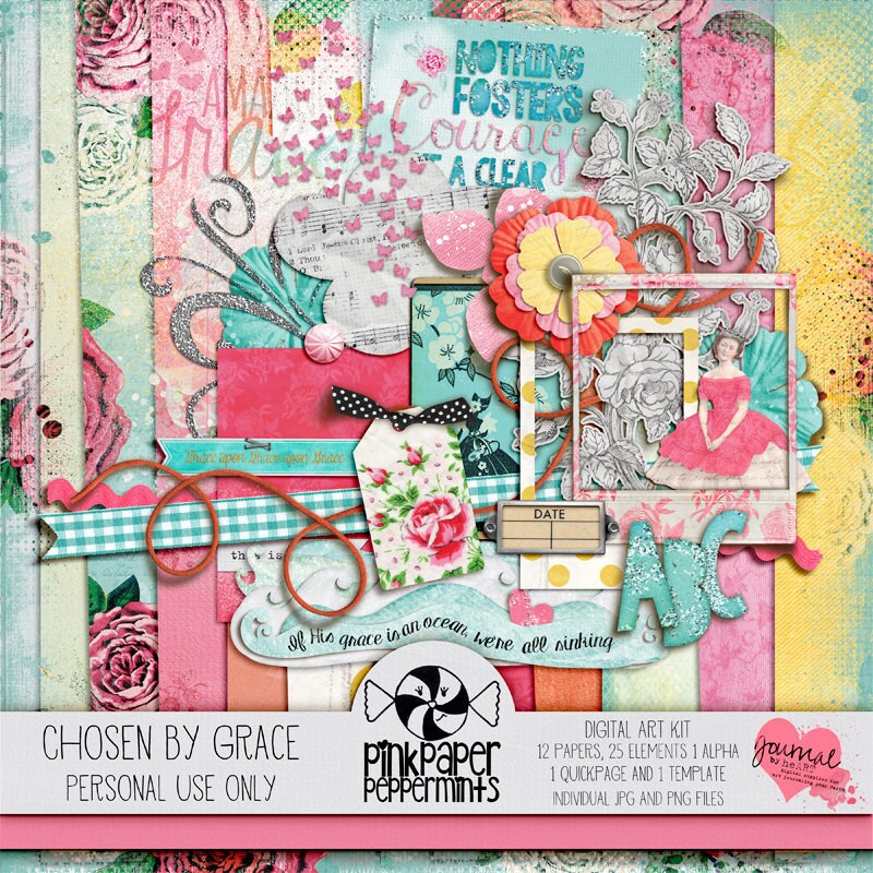 Digital Bible Journaling Kit Vintage style Christian