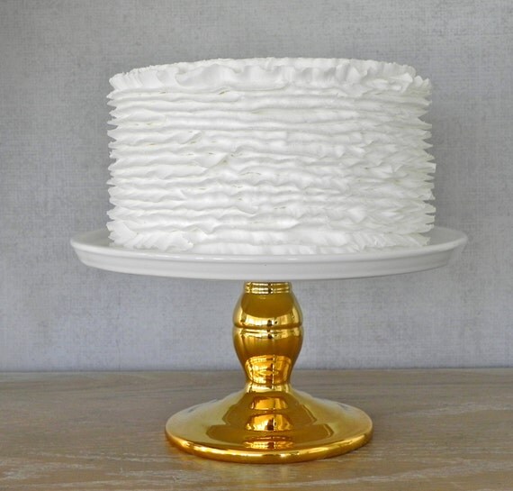 Gold Cake  Stand  10 Wedding  Cake  Stand  Cupcake  Stand  Gold