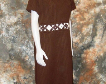 60s MOD Dress Plus Size Dress Brown Dress MOD Plus Size Day Dress 1960s Shift Dress Plus Size Shift Dress Short Sleeve Dress MOD 60s Dress