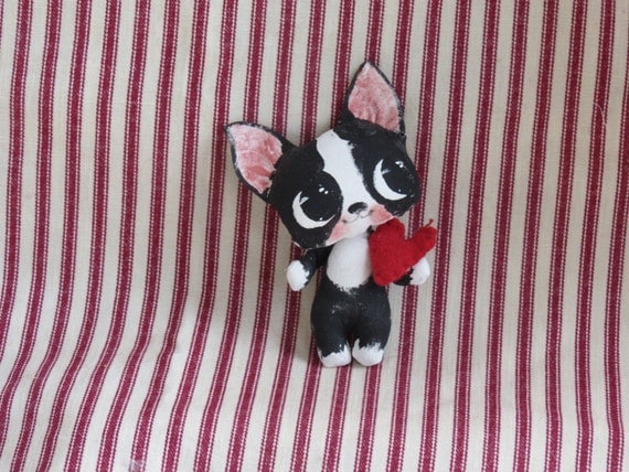 boston terrier doll