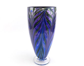 Hand Blown Glass Vase