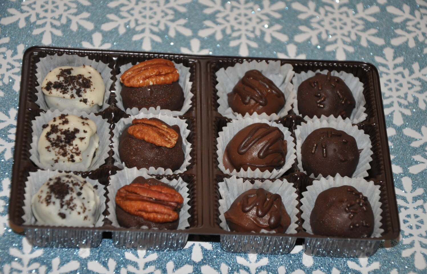 Chocolate Candies sample variety Bourbon Balls Rum BallsOreo