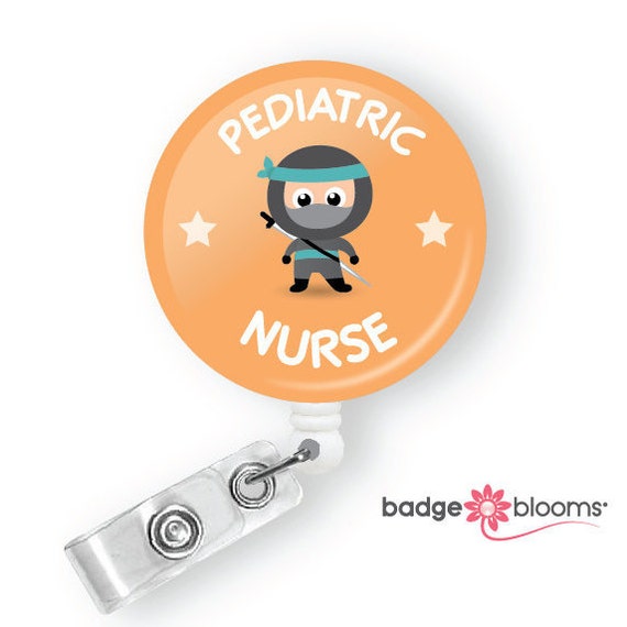 Pediatric Nurse Badge Holders Cute Badge Reels