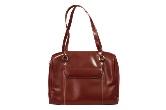 vegan women's briefcase